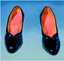 Blue Shoes  18x19  2009