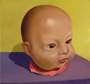 Doll Head I (Awake)  18x19  2002