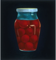 Jar of Cherries I  18x19  2001
