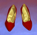 Red Shoes  18x19  2000